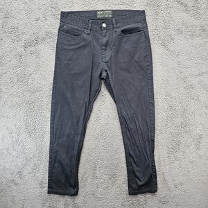 Oakley Jeans Mens Size 31 Black Denim Straight Leg 5-Pocket Pant